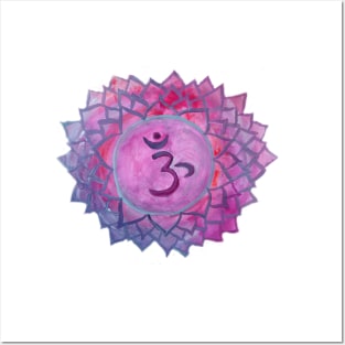 Sahasrara Crown Chakra Posters and Art